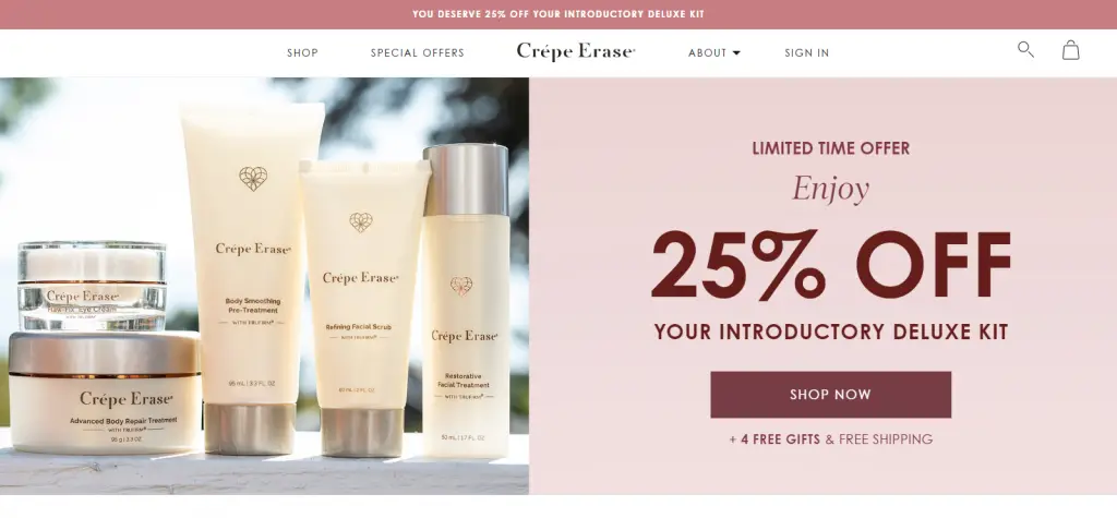 Crepe Erase Reviews 2022 Does This Anti Aging Treatment Work Find Out   Crepeerase 1024x475 