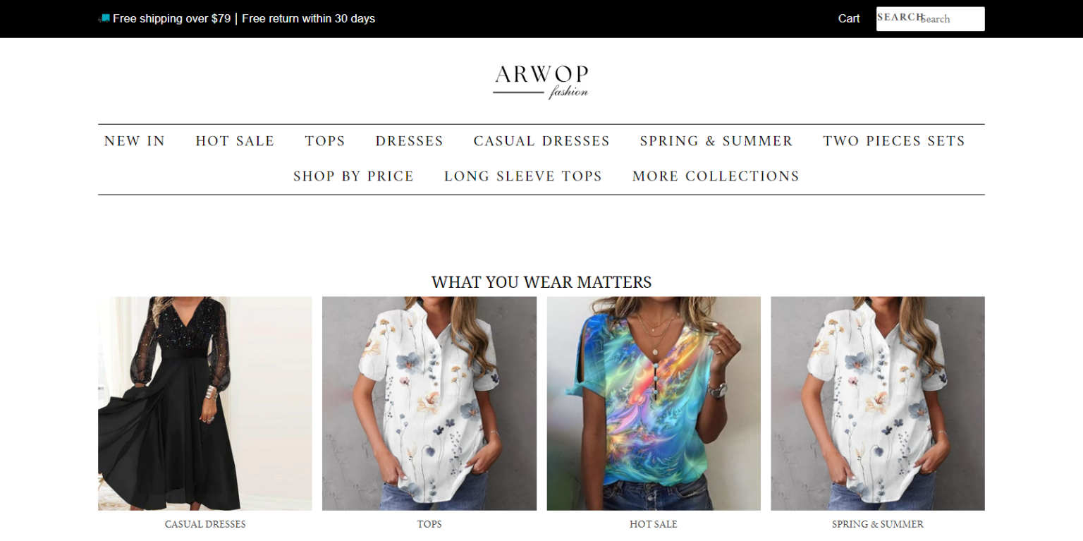 Is Arwop Fashion Store Reviews Genuine? Read To Know! - Kefhala