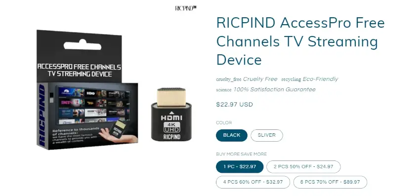 Ricpind Accesspro TV