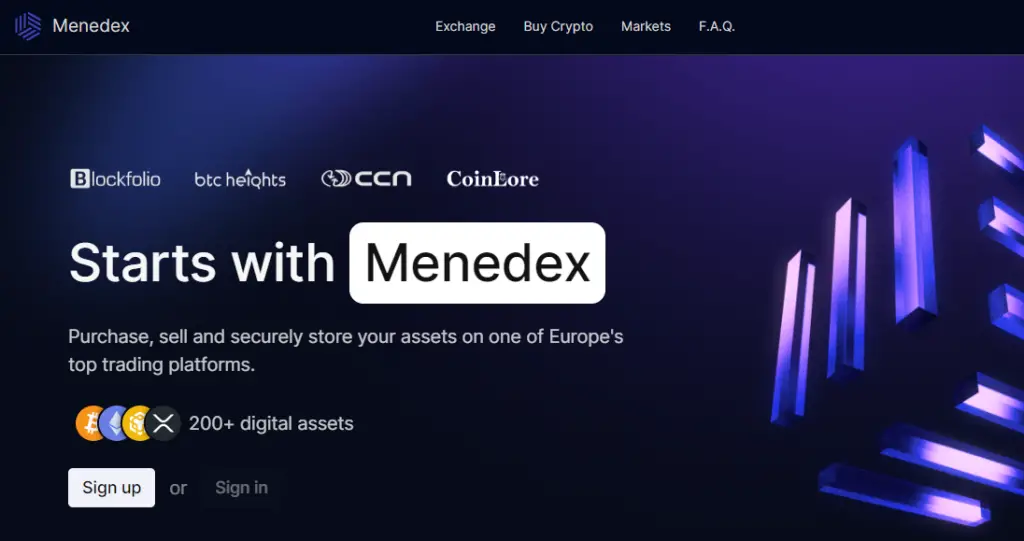 Menedex.com Crypto