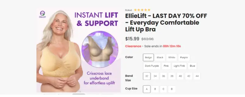 Ellie Lift Bra