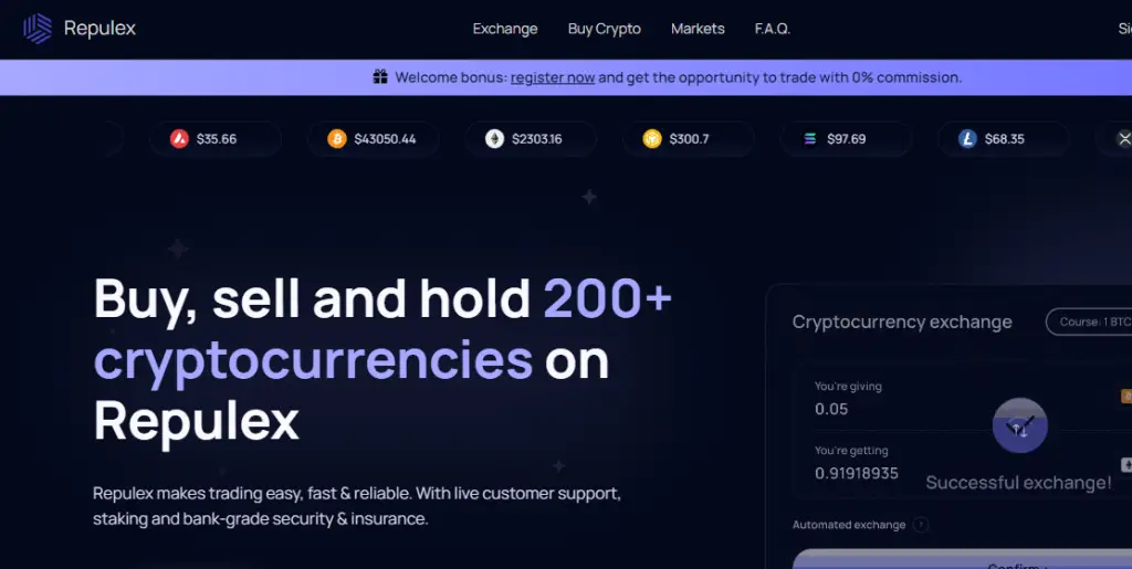 Repulex.com Crypto