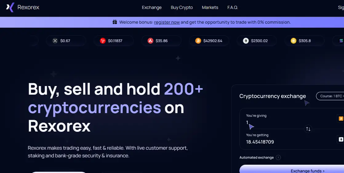 Rexorex.com Crypto